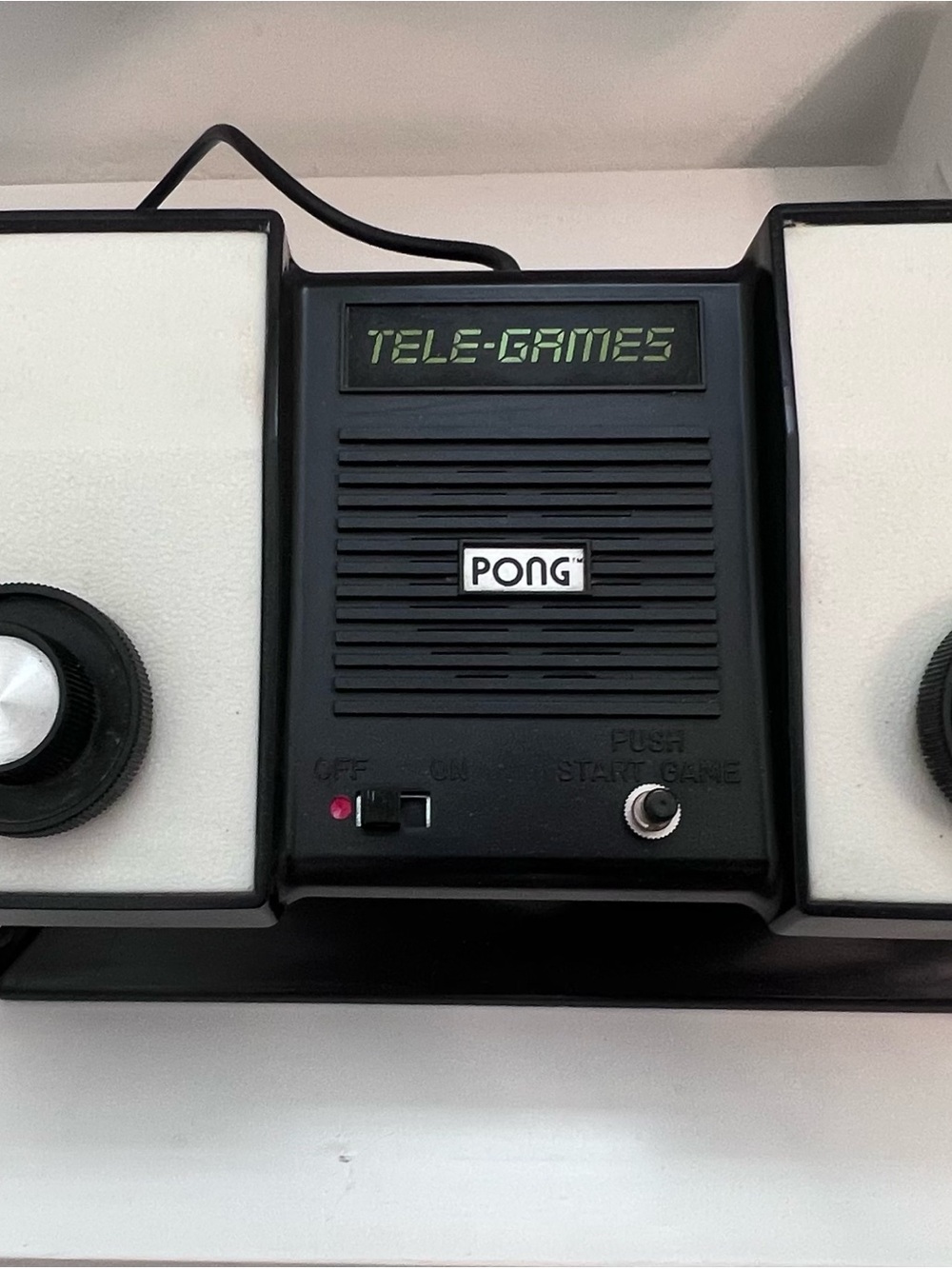 Sears Tele-Games home video game Pong console.